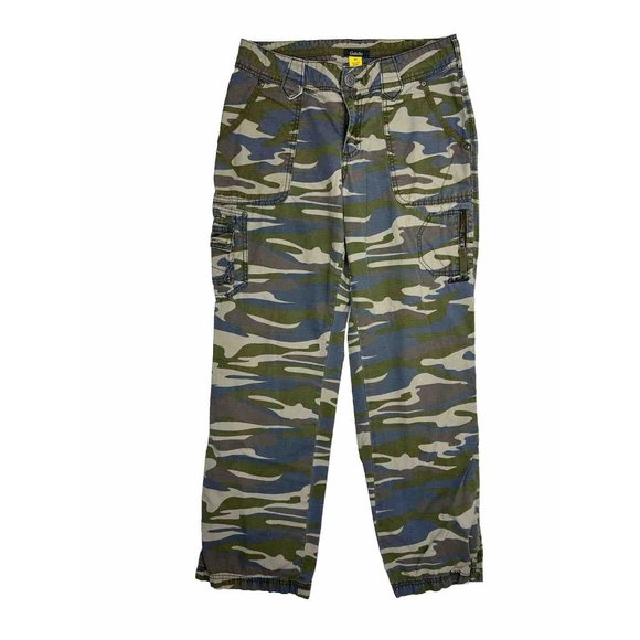 Cabelas Camo Camouflage Baggy Cargo Pants Streetwear Y2K